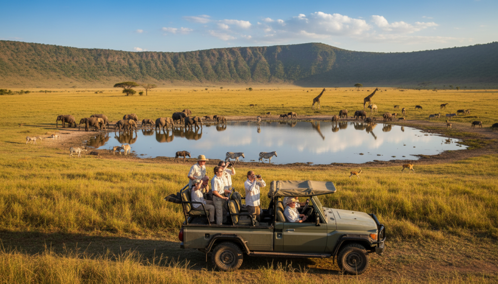 Crater In Tanzania