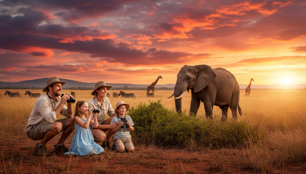 Family African Safari