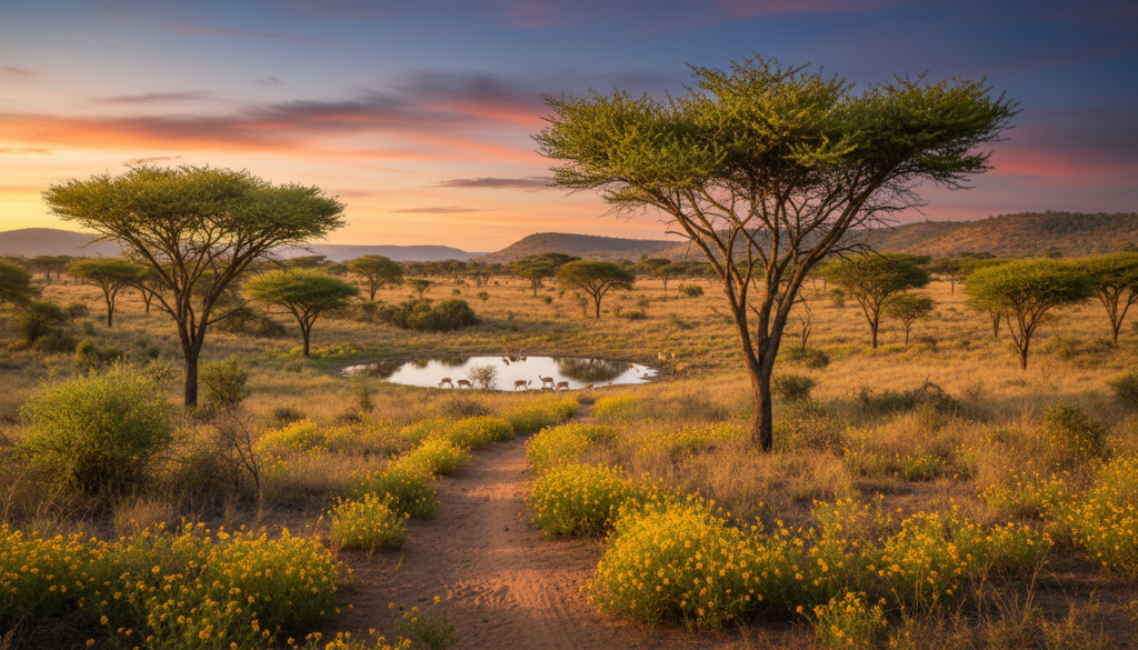 Kruger National Park bushveld terrain Kruger National Park bushveld terrain