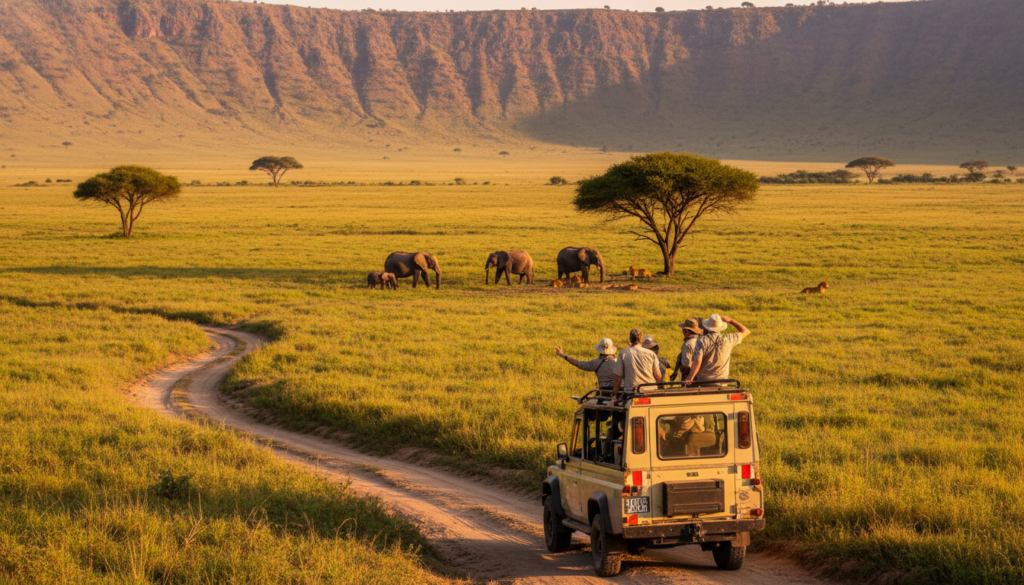 Ngorongoro Crater In Tanzania