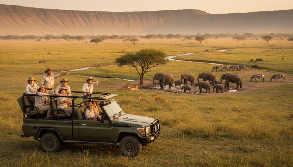 Ngorongoro Crater game drive Ngorongoro Crater game drive