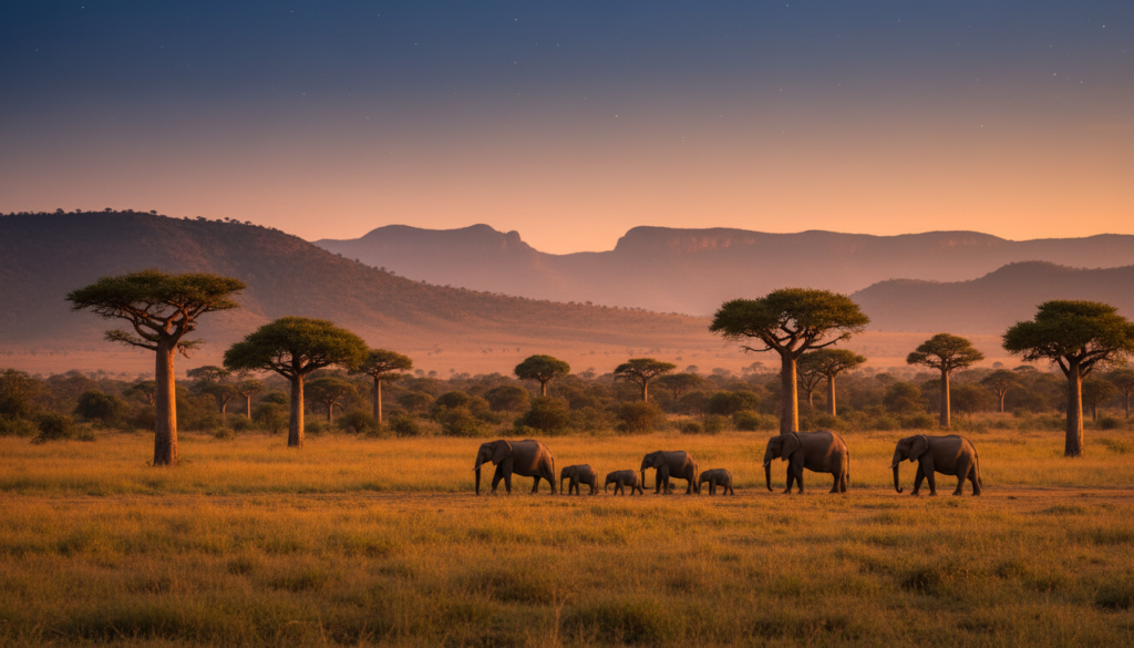 Ruaha National Park landscape