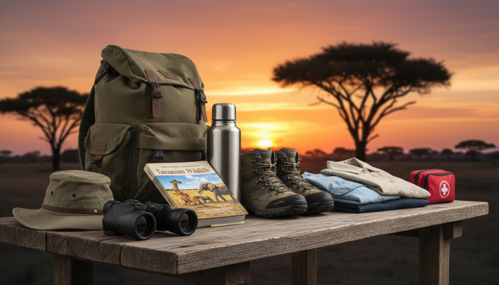 Safari Packing List Tanzania