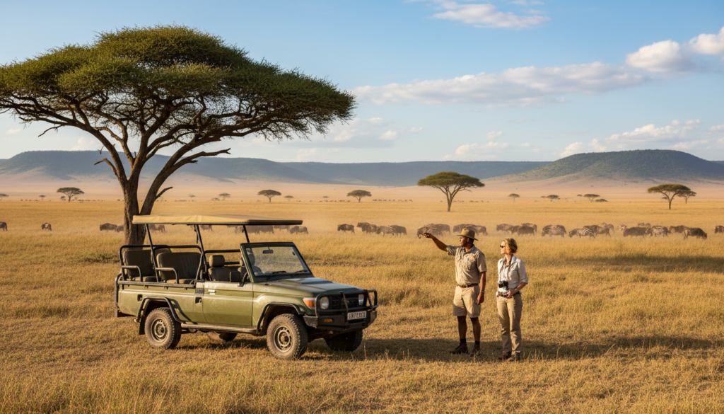 Safari Serengeti terrain Safari Serengeti terrain