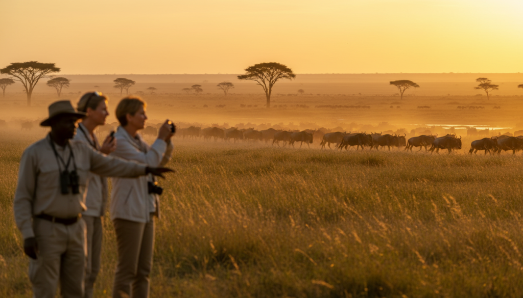 Serengeti guided safari