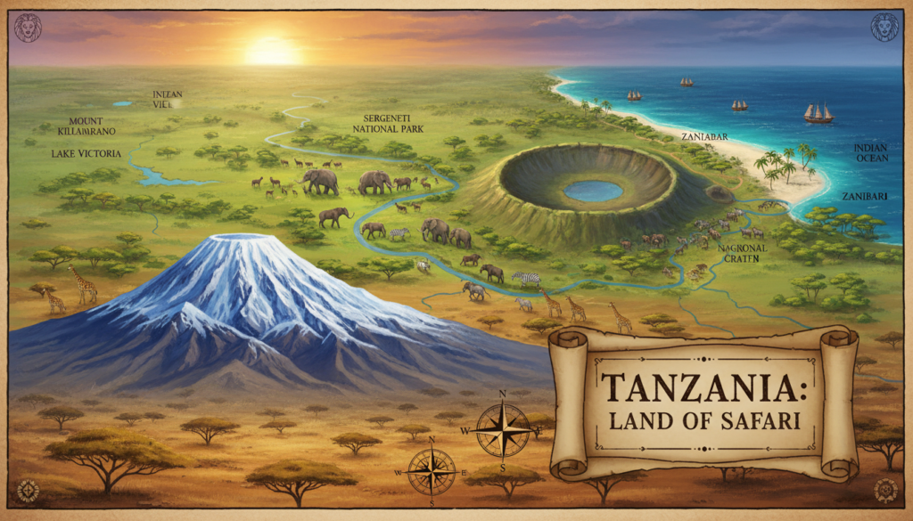 Tanzania Map