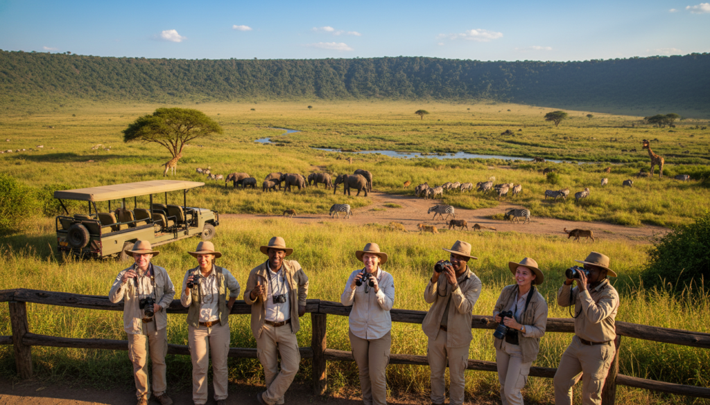 Tanzania crater tour safety
