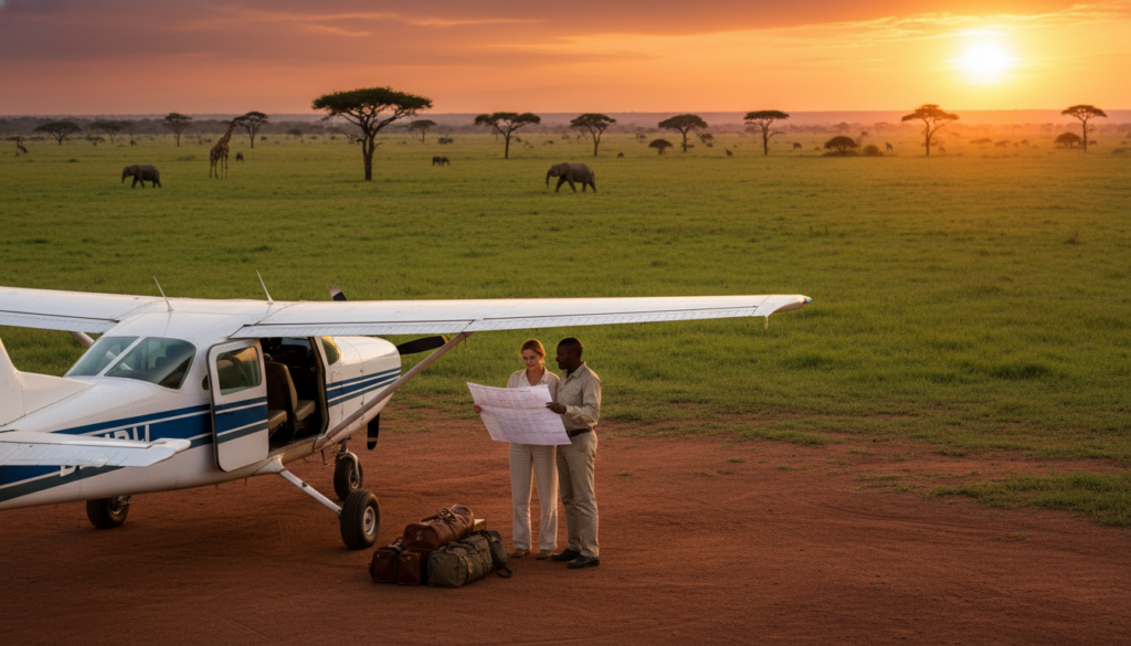 Tanzania safari flight connections Tanzania safari flight connections
