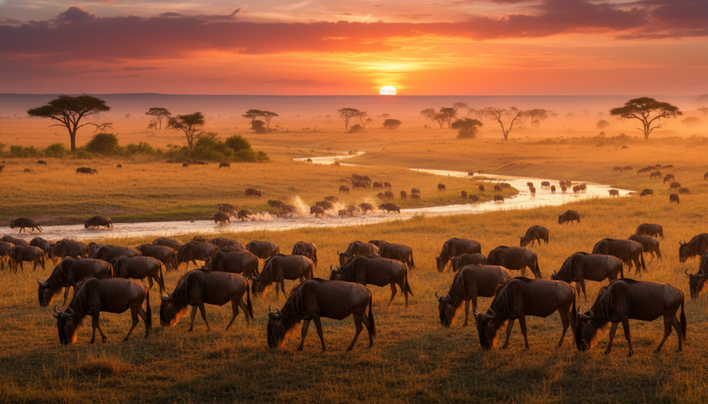 Wildebeest Migration Safari Timing