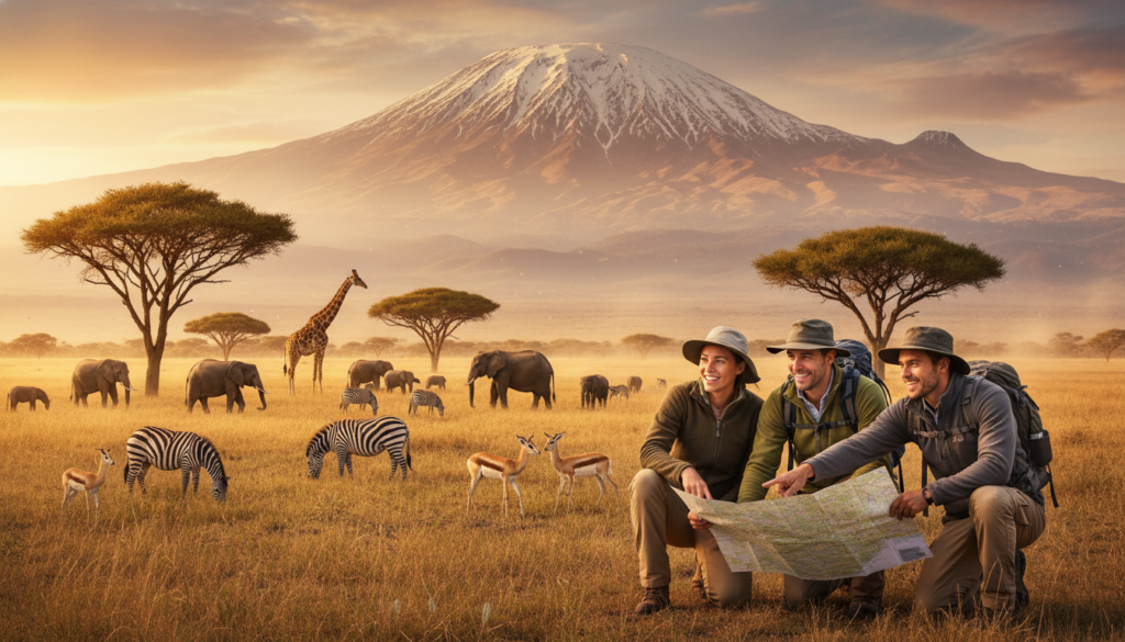 climb and safari Tanzania climb and safari Tanzania
