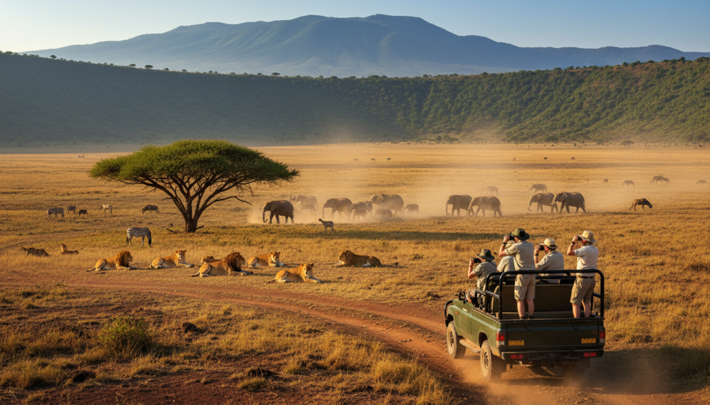crater game drive crater game drive