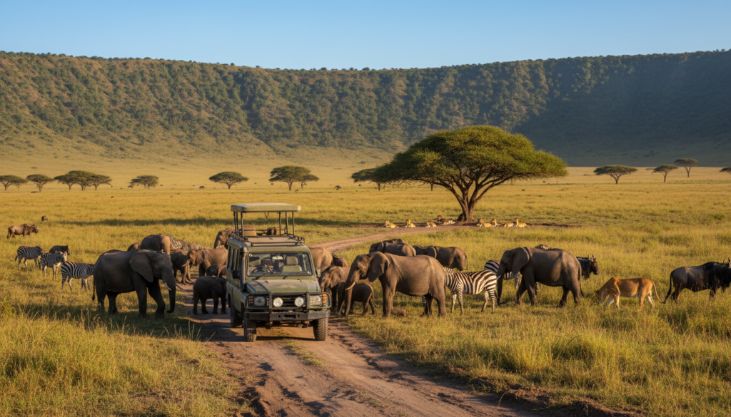 crater game drive crater game drive