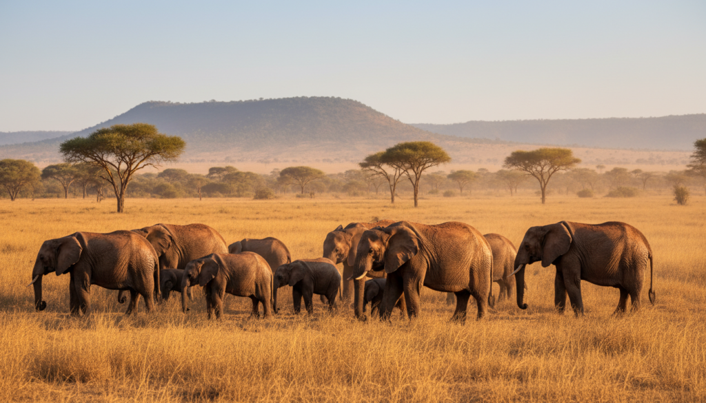 dry season Tanzania safari
