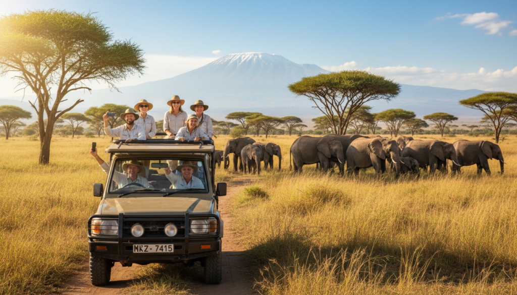 game drive near Kilimanjaro game drive near Kilimanjaro