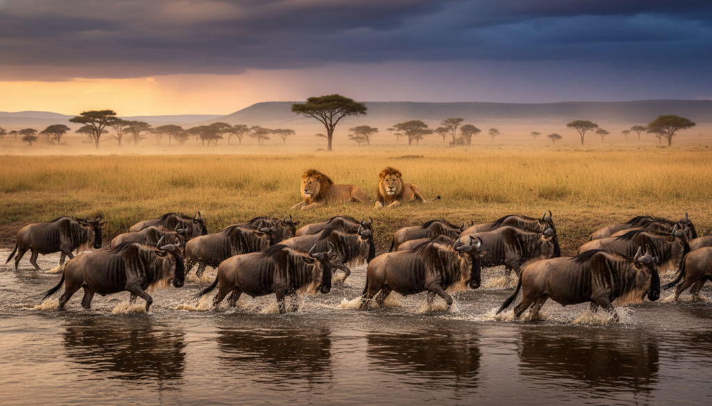 great wildebeest migration