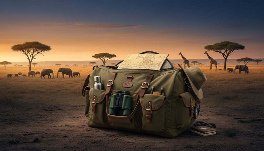 safari bag Tanzania