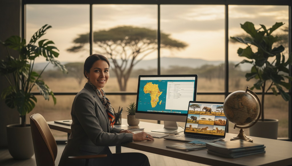 safari booking process